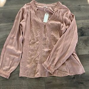 NWT Boutique Top Taupe - By Together Brand - Hope Ave M